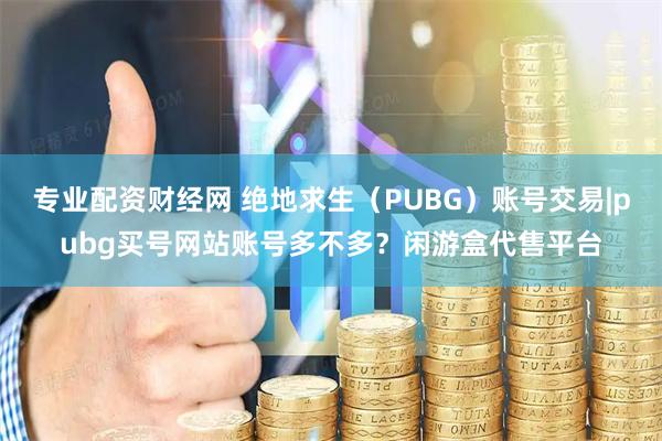 专业配资财经网 绝地求生（PUBG）账号交易|pubg买号网站账号多不多？闲游盒代售平台