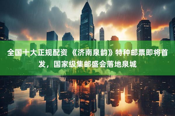 全国十大正规配资 《济南泉韵》特种邮票即将首发,国家级集邮盛会落地泉城